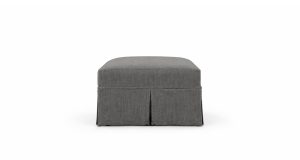 Пуф Luxury 80 × 80 см с декоративной юбкой | Артикул: AA2-170.9