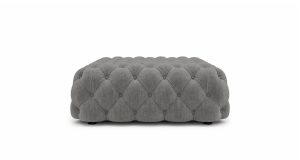 Пуф Ray 115 × 115 см с каретной стяжкой | Артикул: AA2-480.5